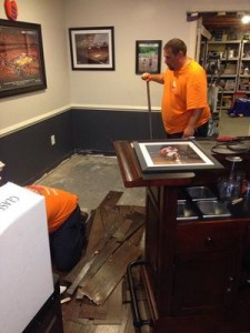 911 Restoration Durham | Laying a New Floor